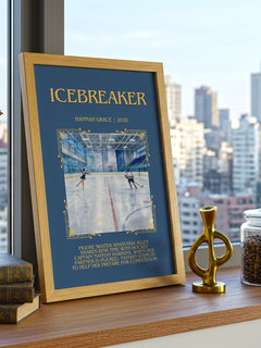 Icebreaker Minimalist Book Poster by Hannah Grace – image 3