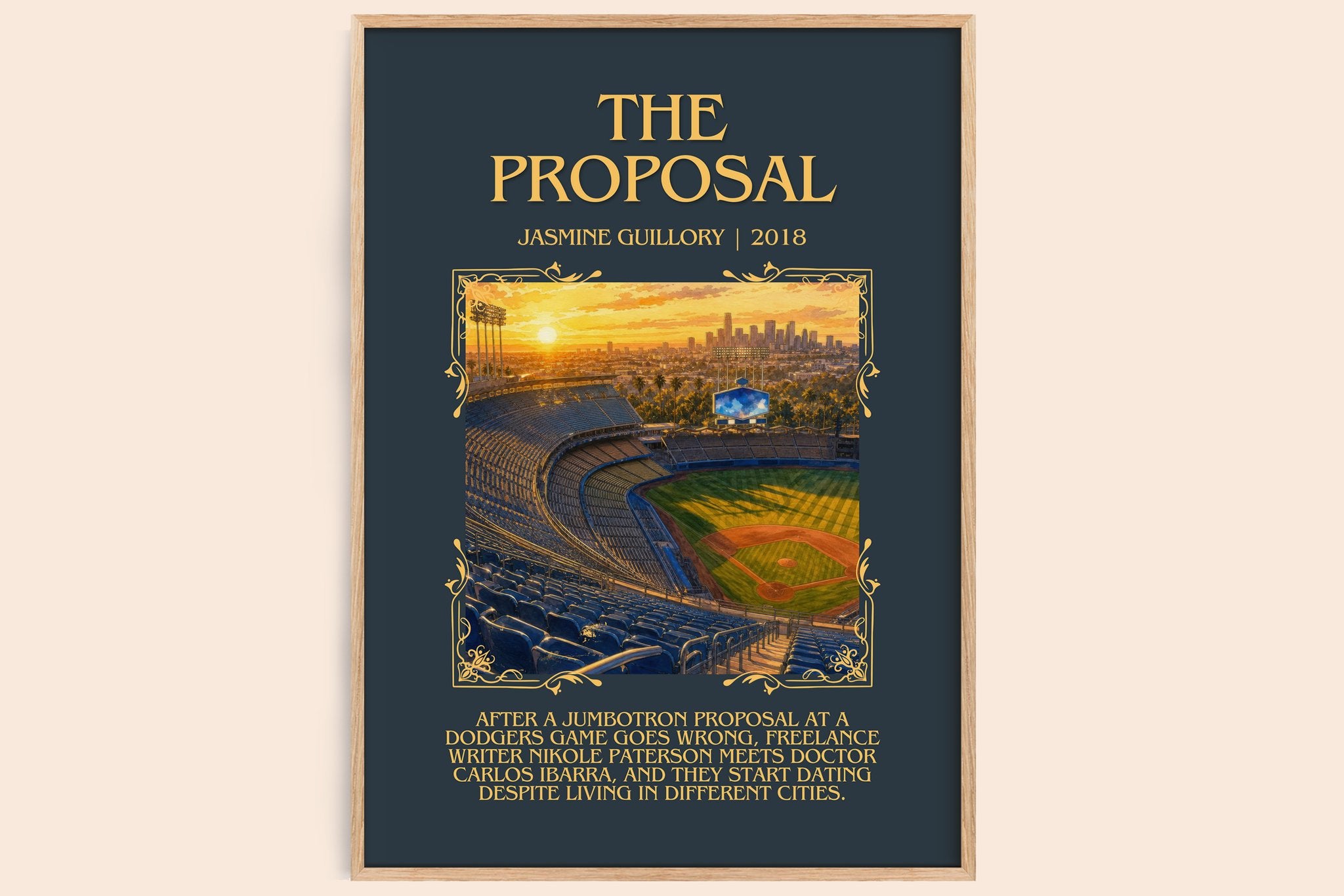 The Proposal Minimalist Book Poster by Jasmine Guillory