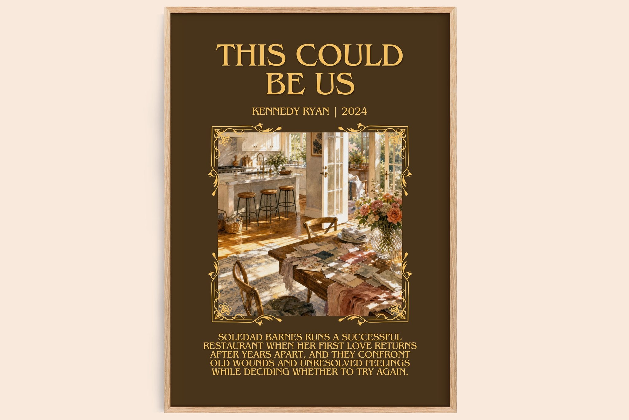 This Could Be Us Minimalist Book Poster by Kennedy Ryan