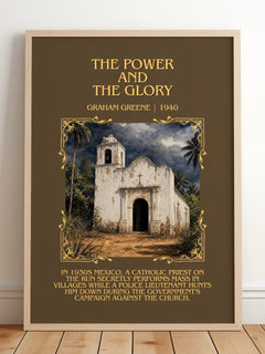 The Power and the Glory Minimalist Book Poster by Graham Greene – image 2