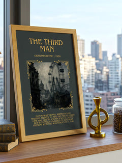The Third Man Minimalist Book Poster by Graham Greene – image 3