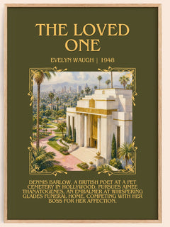 The Loved One Minimalist Book Poster by Evelyn Waugh – image 1