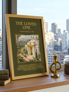The Loved One Minimalist Book Poster by Evelyn Waugh – image 3
