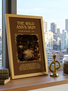 The Wild Ass's Skin Minimalist Book Poster by Honoré de Balzac – image 3
