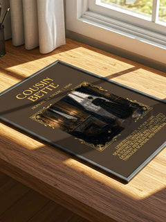 Cousin Bette Minimalist Book Poster by Honoré de Balzac – image 4