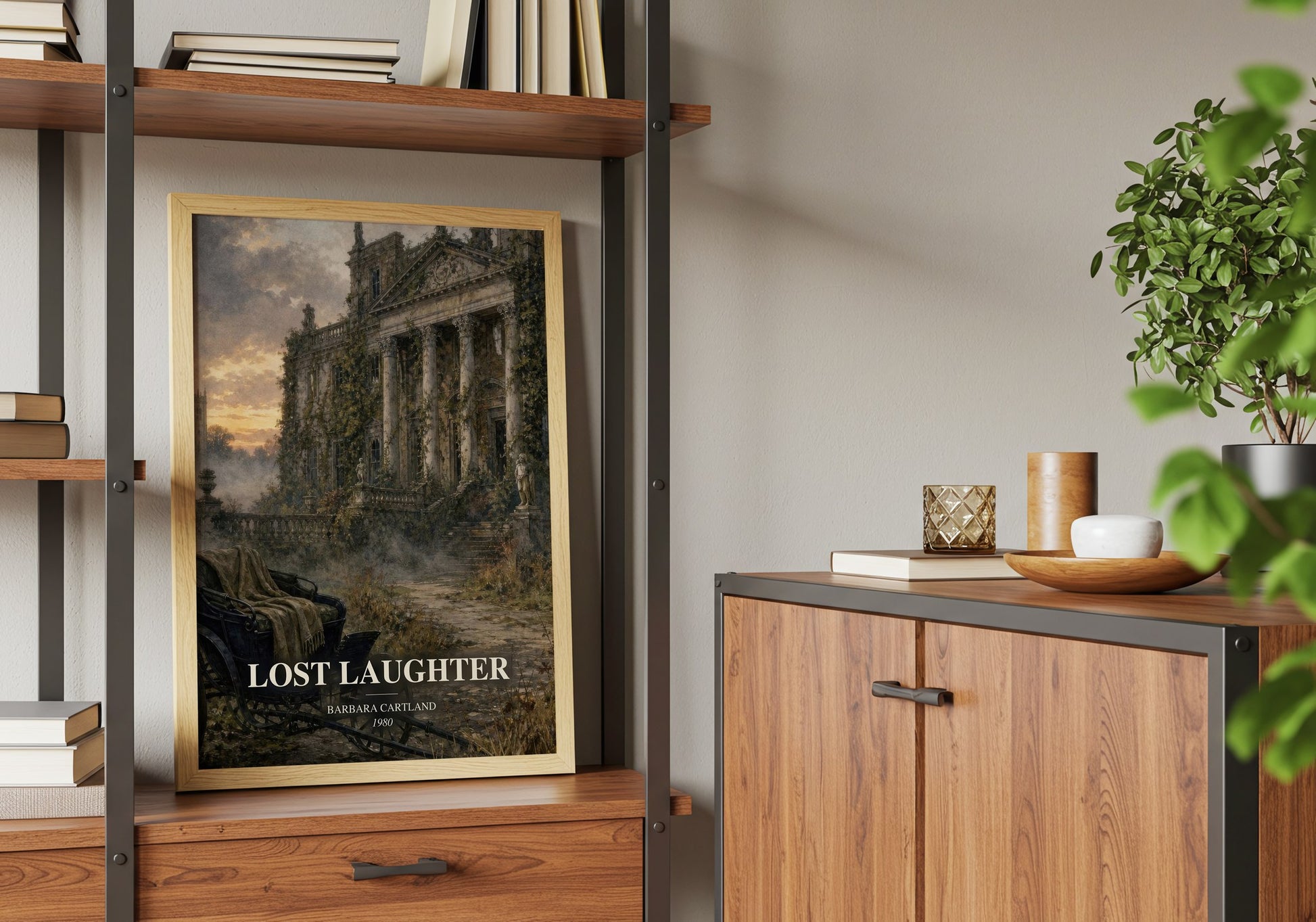 Lost Laughter book watercolour illustration paper finish options – matte satin gloss