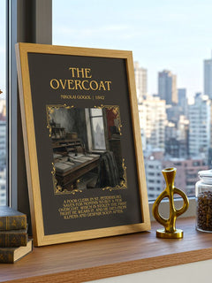 The Overcoat Minimalist Book Poster by Nikolai Gogol – image 3