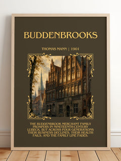 Buddenbrooks Minimalist Book Poster by Thomas Mann – image 2