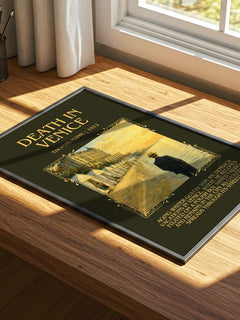 Death in Venice Minimalist Book Poster by Thomas Mann – image 4