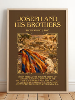 Joseph and His Brothers Minimalist Book Poster by Thomas Mann – image 2