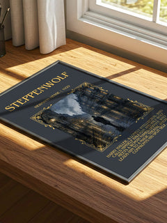 Steppenwolf Minimalist Book Poster by Hermann Hesse – image 4