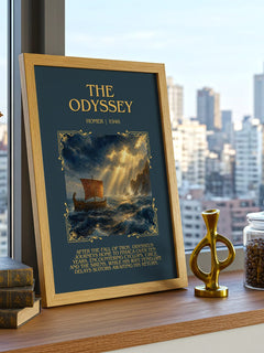 The Odyssey Minimalist Book Poster by Homer – image 3