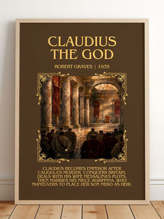 Claudius the God Minimalist Book Poster by Robert Graves – image 2