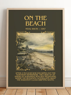 On the Beach Minimalist Book Poster by Nevil Shute – image 2