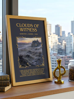 Clouds of Witness Minimalist Book Poster by Dorothy L. Sayers – image 3