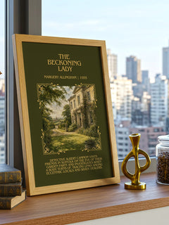 The Beckoning Lady Minimalist Book Poster by Margery Allingham – image 3
