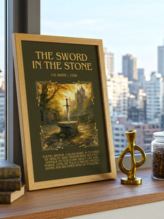 The Sword in the Stone Minimalist Book Poster by T.H. White – image 3