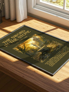 The Sword in the Stone Minimalist Book Poster by T.H. White – image 4