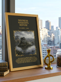 Mistress Masham's Repose Minimalist Book Poster by T.H. White – image 3