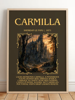 Carmilla Minimalist Book Poster by Sheridan Le Fanu – image 2