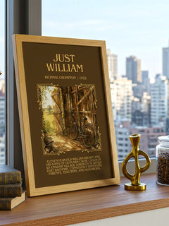 Just William Minimalist Book Poster by Richmal Crompton – image 3