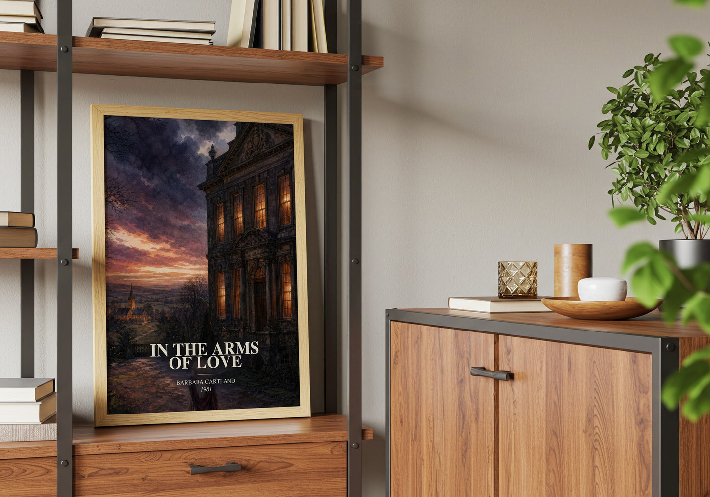 In The Arms Of Love book watercolour illustration paper finish options – matte satin gloss