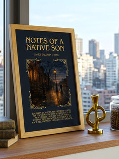 Notes of a Native Son Minimalist Book Poster by James Baldwin – image 3
