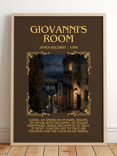 Giovanni's Room Minimalist Book Poster by James Baldwin – image 2