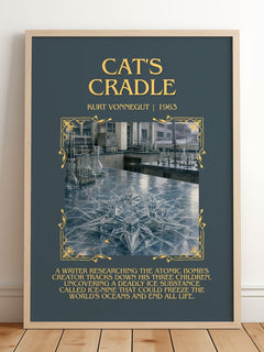 Cat's Cradle Minimalist Book Poster by Kurt Vonnegut – image 2