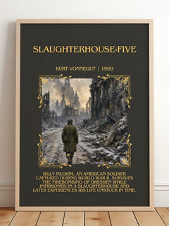 Slaughterhouse-Five Minimalist Book Poster by Kurt Vonnegut – image 2