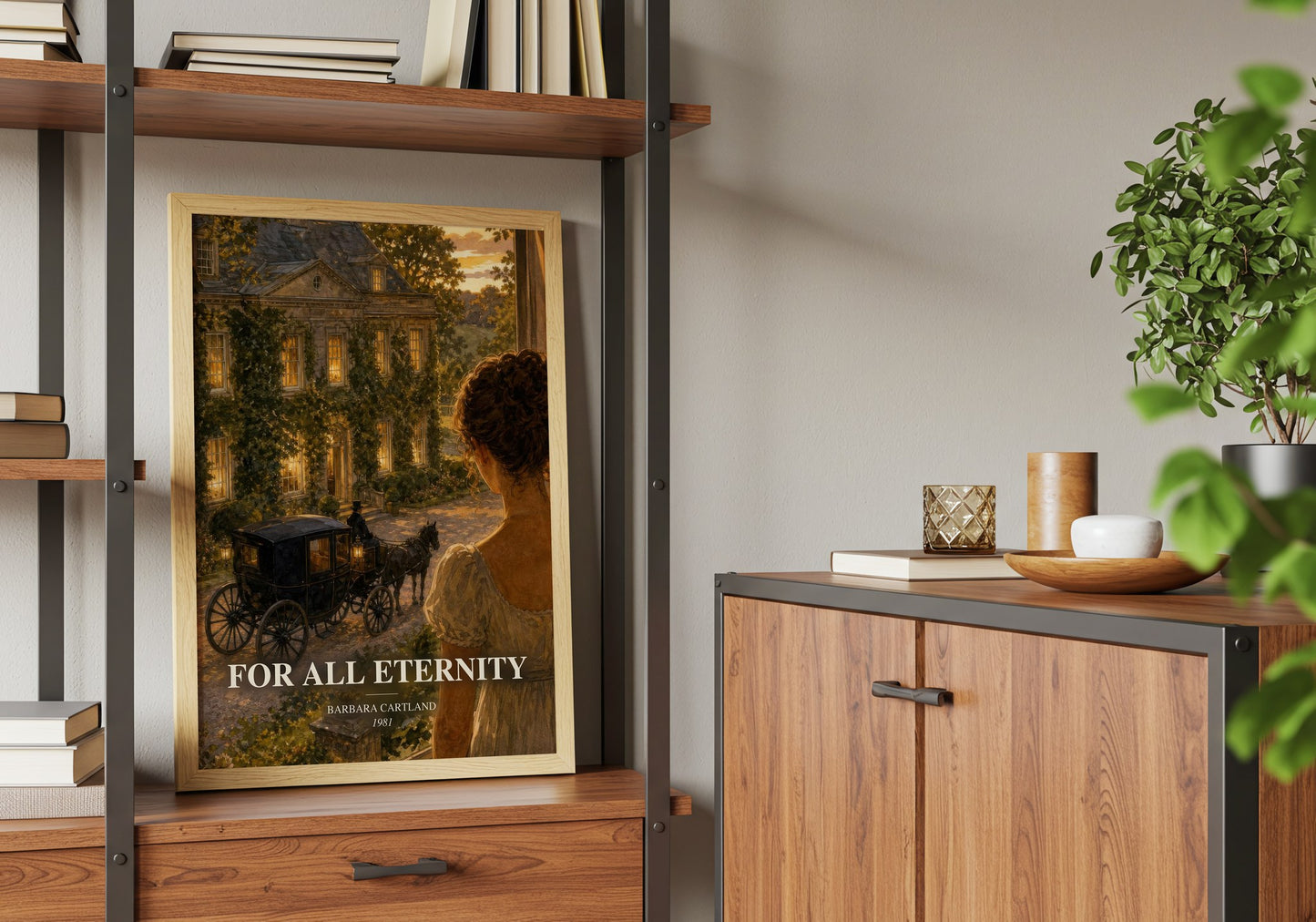 For All Eternity book watercolour illustration paper finish options – matte satin gloss