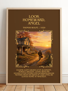 Look Homeward, Angel Minimalist Book Poster by Thomas Wolfe – image 2