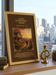 Look Homeward, Angel Minimalist Book Poster by Thomas Wolfe – image 3