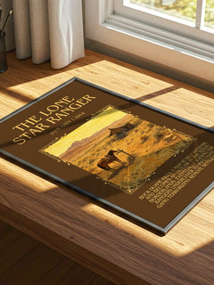 The Lone Star Ranger Minimalist Book Poster by Zane Grey – image 4