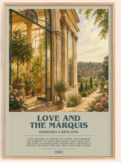 Love And The Marquis Bookish Wall Art by Barbara Cartland – image 1