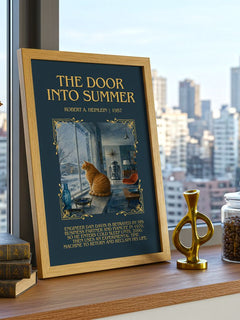 The Door into Summer Minimalist Book Poster by Robert A. Heinlein – image 3