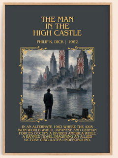The Man in the High Castle Minimalist Book Poster by Philip K. Dick – image 1