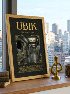 Ubik Minimalist Book Poster by Philip K. Dick – image 3