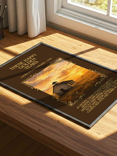 These Happy Golden Years Minimalist Book Poster by L. Wilder – image 4