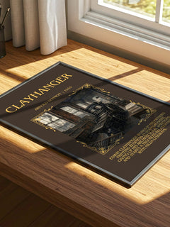 Clayhanger Minimalist Book Poster by Arnold Bennett – image 4