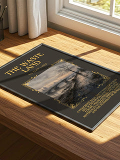 The Waste Land Minimalist Book Poster by T.S. Eliot – image 4