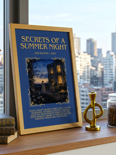 Secrets of a Summer Night Minimalist Book Poster by Lisa Kleypas – image 3