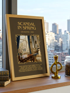 Scandal in Spring Minimalist Book Poster by Lisa Kleypas – image 3
