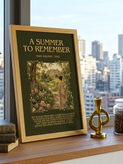 A Summer to Remember Minimalist Book Poster by Mary Balogh – image 3