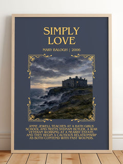 Simply Love Minimalist Book Poster by Mary Balogh – image 2