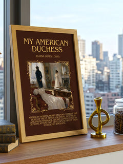 My American Duchess Minimalist Book Poster by Eloisa James – image 3