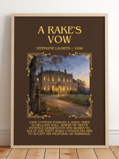 A Rake's Vow Minimalist Book Poster by Stephanie Laurens – image 2