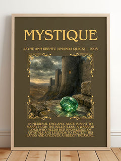 Mystique Minimalist Book Poster by Jayne Ann Krentz (Amanda Quick) – image 2