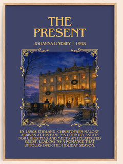 The Present Minimalist Book Poster by Johanna Lindsey – image 1