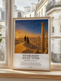 Starlight Over Tunis Bookish Wall Art by Barbara Cartland – image 2